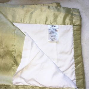 82” Peri light yellowish green curtains - set of 2